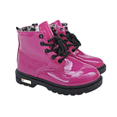 Dievčenské štýlové ružové topánky